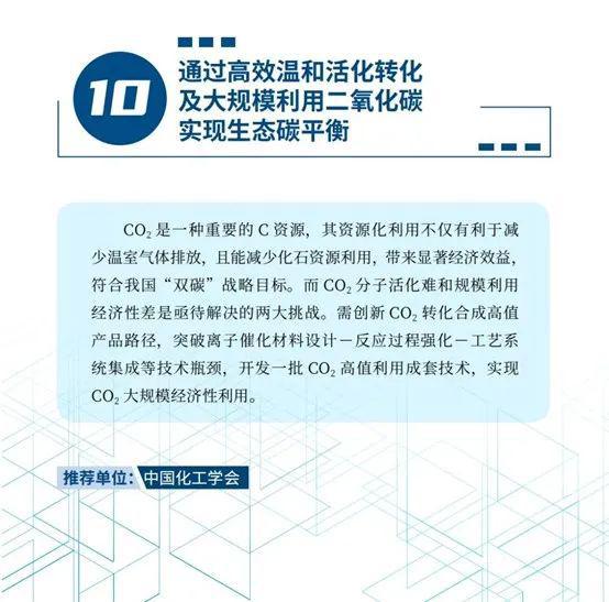 中国化工学会推荐3项问题难题入选中国科协2024重大科学问题、工程技术难题(图3) 中国化工学会推荐3项问题难题入选中国科协2024重大科学问题、工程技术难题(图3)