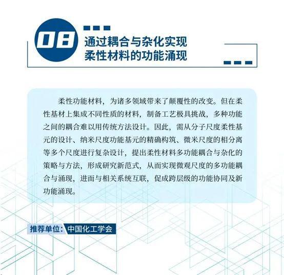 中国化工学会推荐3项问题难题入选中国科协2024重大科学问题、工程技术难题(图1) 中国化工学会推荐3项问题难题入选中国科协2024重大科学问题、工程技术难题(图1)